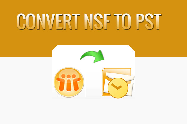 convert nsf to pst file