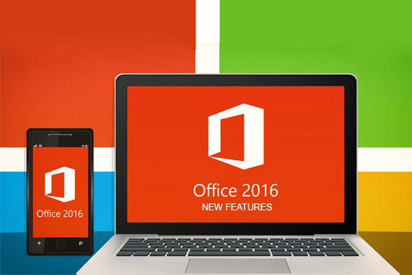 ms office 2016 new features