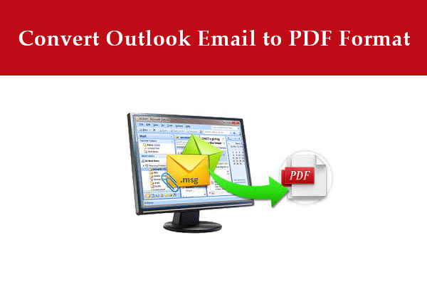 convert outlook email message to pdf file