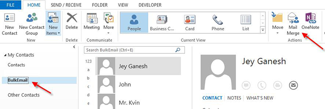 Automate send email from outlook