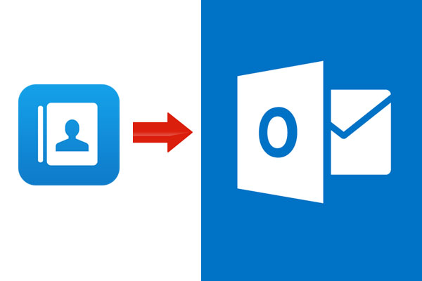import csv contacts to outlook