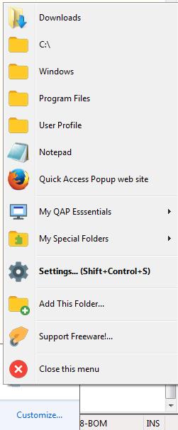 Quick-access-popup-software